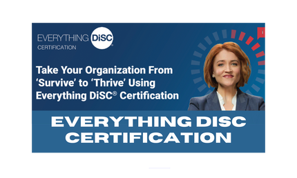 Everything DiSC Certification - In Person