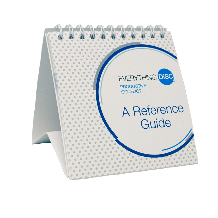 (Set of 4) Everything DiSC® Productive Conflict Reference Guide | TH!NK Training Store | Everything DiSC® Certification Training & Tools