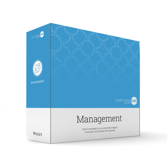 Everything DiSC Management Facilitator Kit | TH!NK Training Store | Everything DiSC® Certification Training & Tools